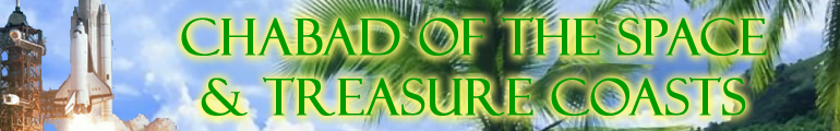 Welcome to JewishBrevard.com l Chabad of the Space & Treasure Coasts