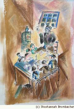 ''Cheder'' by chassidic artist Shoshannah Brombacher